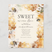 Papier Le budget doux comme peut être Baby shower invitat (Devant)