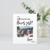 Papier Le budget sera-tu ma proposition de photo de fille (Debout devant)