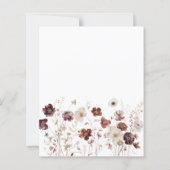 Papier Le Budget Tombe Dans L'Amour Invitation À La Douch (Dos)