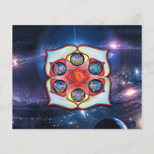 Papier Le Chakra de base (Dos)