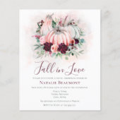 Papier Le Citrouille budgétaire tombe dans la Fête des ma (Devant)