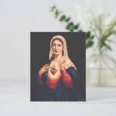 Papier Le Cœur immaculé de Marie (Debout devant)
