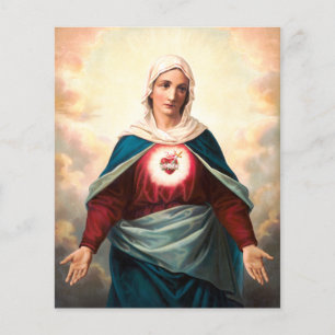 Papier Le Cœur immaculé de Marie
