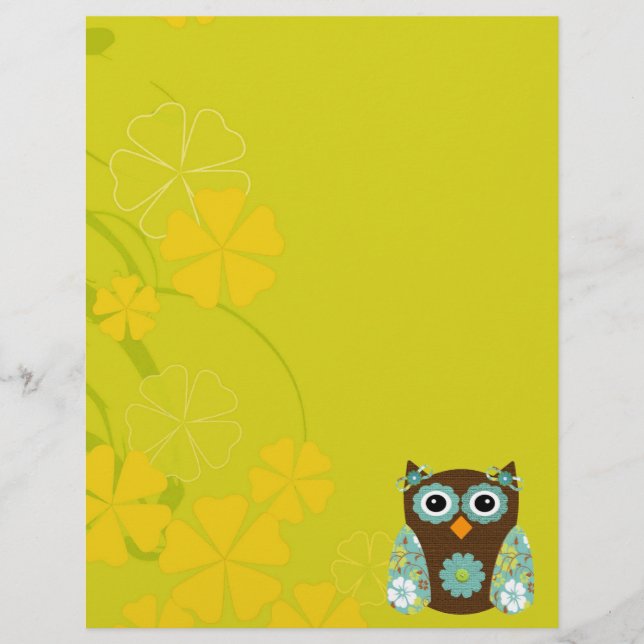 Papier Le concepteur Owl Alice (Devant)