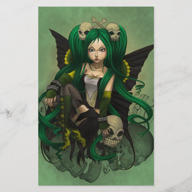 Papier Le déclin vert (Devant)