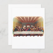 Papier Le Dernier souper (Devant / Derrière)