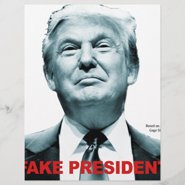 Papier Le faux président (Trump) (Devant)