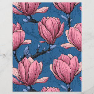 Papier Le jardin de Magnolia
