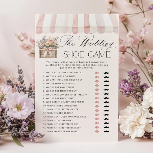 Papier Le jeu de chaussures mariage Off Market Bridal jeu