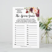 Papier Le Jeu de Fête des mariées des Fleurs de Marsala A (Debout devant)