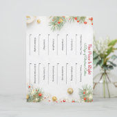 Papier Le Juste Prix - Édition 12 Jours de Noël (Debout devant)