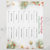 Papier Le Juste Prix - Édition 12 Jours de Noël (Devant)