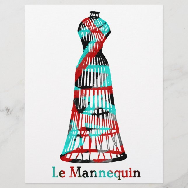 Papier Le Mannequin (Devant)