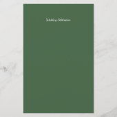 Papier Le moins cher Économisez les dates Floral Wreath B (Dos)