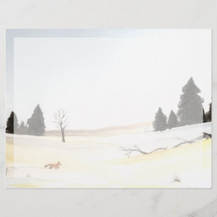 Papier Le Petit Renard