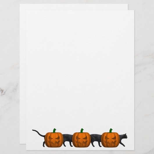 Papier Le plus long chat du monde (Devant / Derrière)