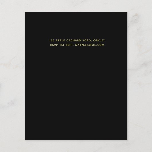 Papier LeahG BUDGET Dark PLUM Rose Mariage (Dos)