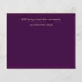 Papier LeahG BUDGET Dark PLUM Rose Mariage (Dos)