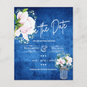 Papier LeahG BUDGET Économisez La Date Rose Magnolias (Devant)