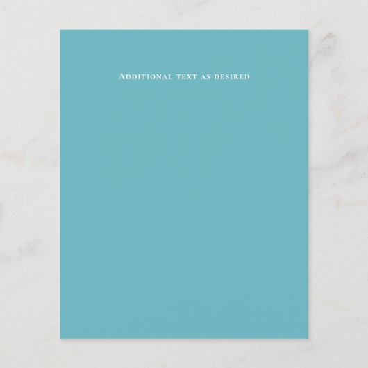 Papier LeahG BUDGET Enregistrer La Date Pink Blue Gold Ab (Dos)