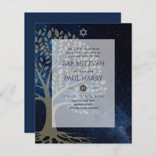 Papier LeahG Elegant Chic Bar Mitzvah Juif Torah Chic