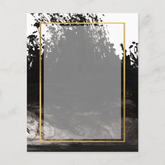 Papier LeahG Mariage PHOTO Black Gold ENK Date de sauvega (Dos)