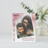 Papier LeahG Parties scintillant Drips Photo Overlay Mari (Debout devant)