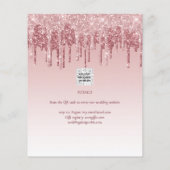 Papier LeahG Parties scintillant Drips Photo Overlay Mari (Dos)