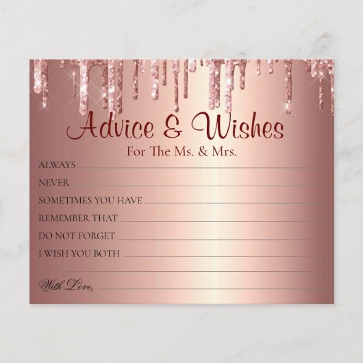 Papier Lecteurs de Parties scintillant moderne Conseils M (Devant)