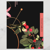 Papier Légumes | Insertion de recette | Cerises noires et (Devant)