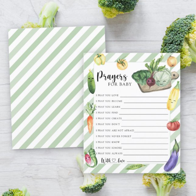 Papier Légumes - Jeu de fête | prières pour bébé (Créateur téléchargé)