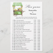 Papier Lemon Bridal shower Shoe game (Devant)