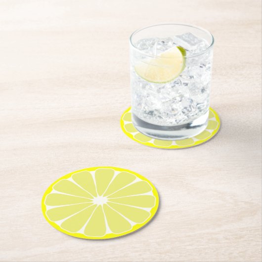 Papier Lemon Onderzetters (Insitu)
