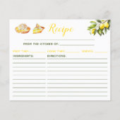 Papier Lemon Pie Recipe (Devant)