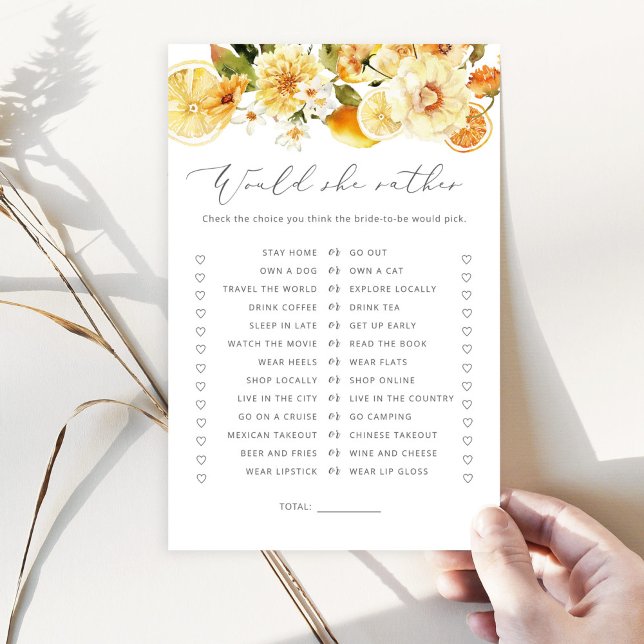 Papier Lemon Voudrait-elle plutôt le jeu de douche nuptia (Créateur téléchargé)