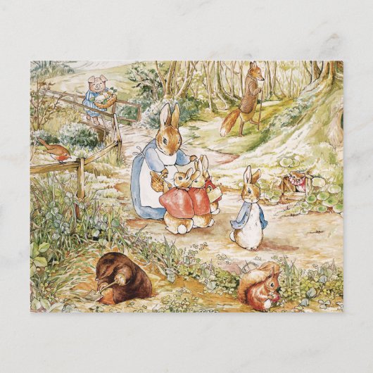 Papier Les amis de la forêt de Pierre Lapin : Paroles de (Dos)