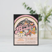 Papier Les années 70 Boogie Disco Dancing Bride Bachelore (Debout devant)