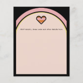 Papier Les années 70 Boogie Disco Dancing Bride Bachelore (Dos)