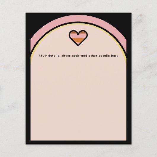 Papier Les années 70 Boogie Disco Dancing Bride Bachelore (Dos)