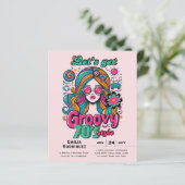 Papier les années 70 soirée d'anniversaire Boogie Retro D (Debout devant)