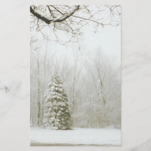 Papier Les arbres d'hiver