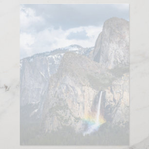 Papier Les cascades   Bride Veil Falls Yosemite Californi