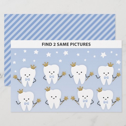 Papier Les Enfants Trouvent 2 Mêmes Photos Premier Jeu De (Devant / Derrière)