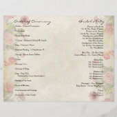 Papier Les Fleurs Peony Rose Tulip Floral Flowers Mariage (Dos)