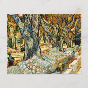 Papier Les Grands Arbres À Avion De Vincent Van Gogh