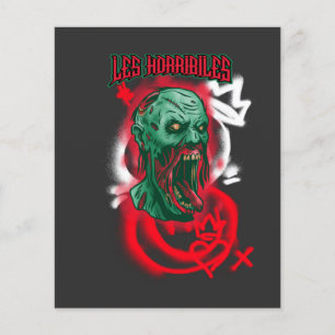 Papier Les Horribiles Gouttes de sang