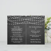 Papier Les Lumières De Chaîne Sur La Collection De Mariag (Debout devant)