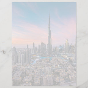 Papier Les monuments Ville de Dubaï