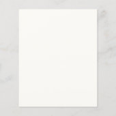 Papier Les parents d'être Fleur sauvage Couples Baby show (Dos)