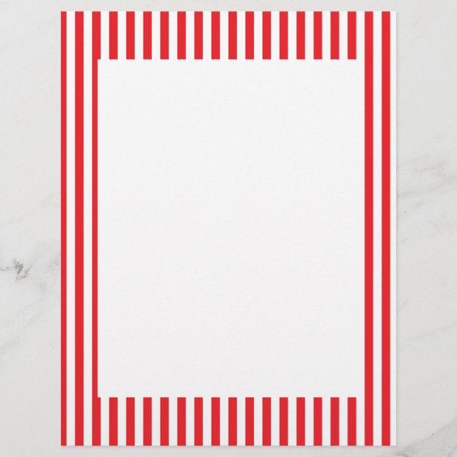 Papier Les Pères Rouges et Blanches (Devant)
